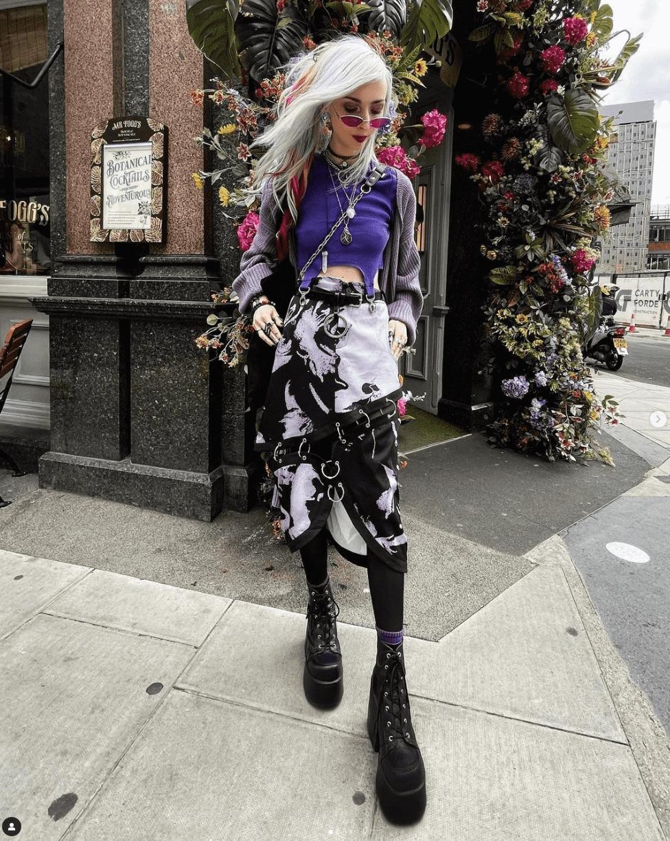 Kimiperi wearing Whitehair runway