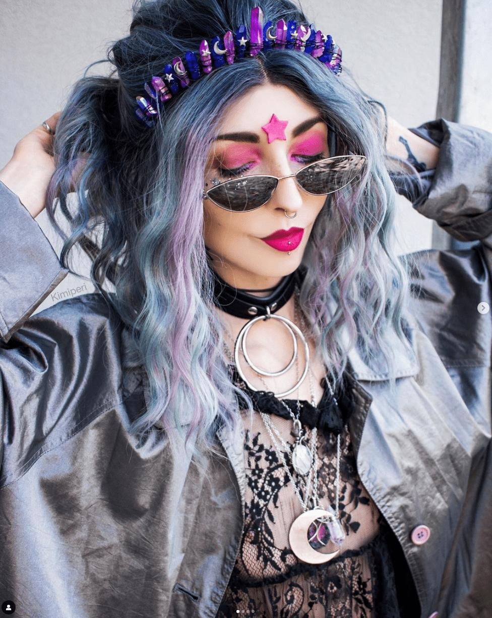 Kimiperi shows colorful Street Fashion true London