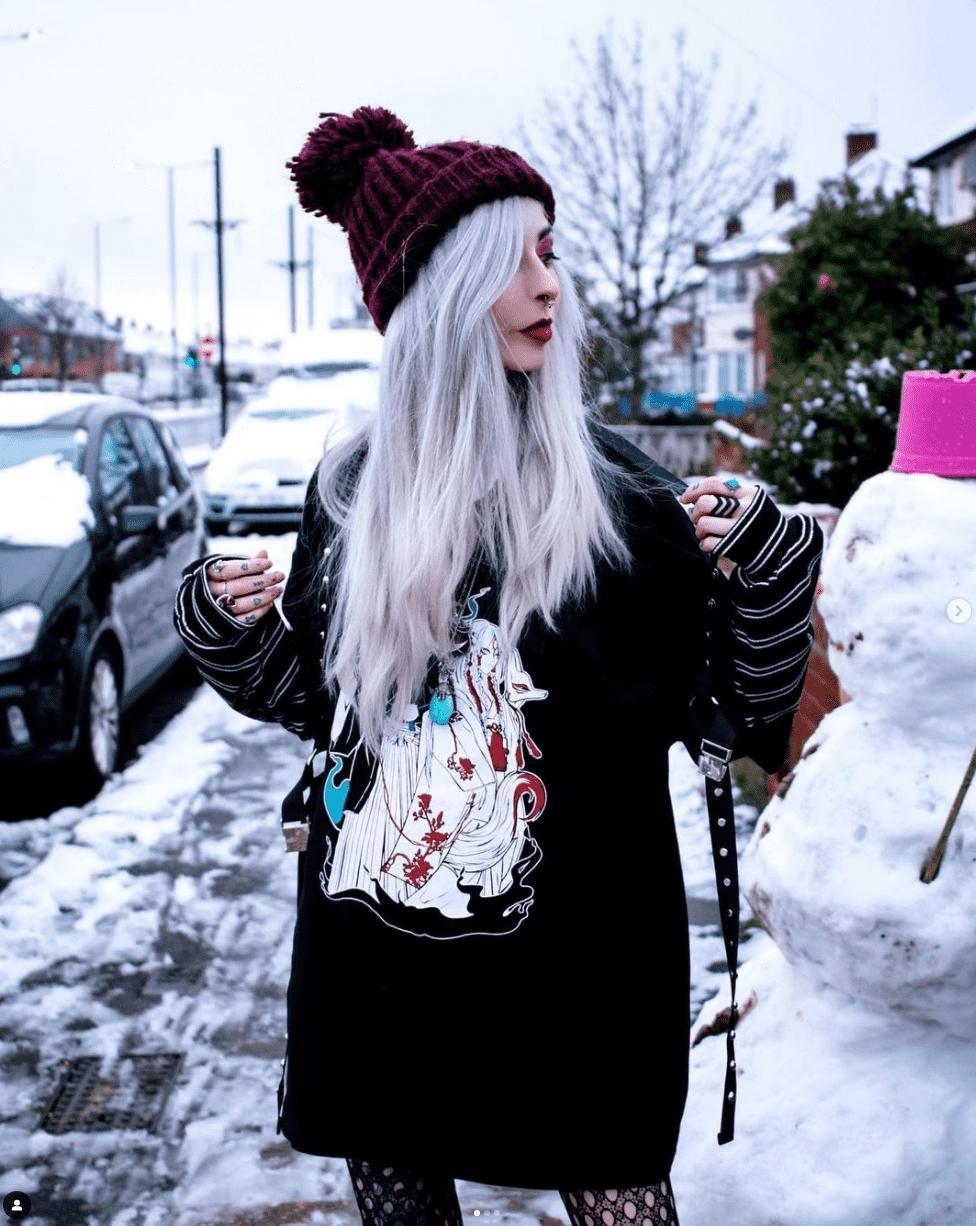 Kimiperi shows colorful Street Fashion instagram